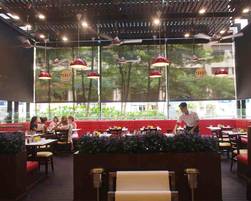 Dine at Yeast Bistronomy's outside deck for a relaxing meal. u00e2u20acu201d Pictures by Lee Khang Yi