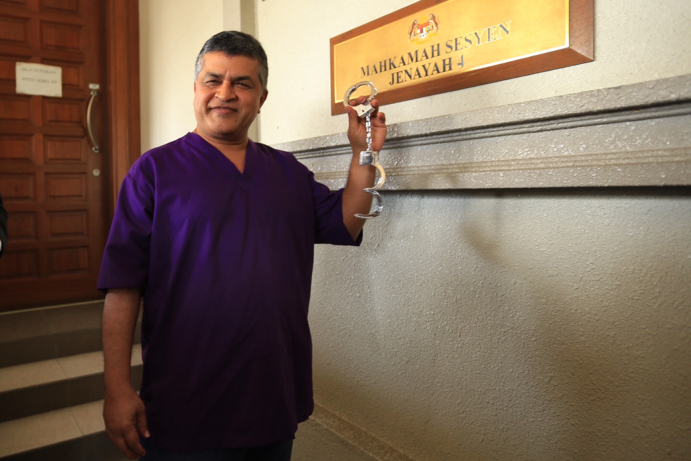 Cartoonist Zunar (pic) faces 9 sedition charges for his Tweet on the Federal Court's verdict in Datuk Seri Anwar Ibrahim's sodomy appeal. u00e2u20acu2022 Picture by Saw Siow Feng