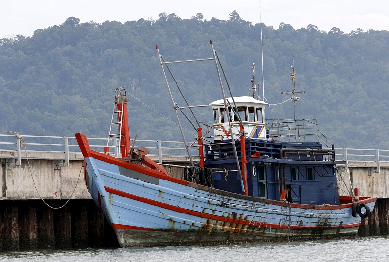 A boat that carried Rohingya migrants for three months is seen at Langkawi island, in Malaysiau00e2u20acu02dcs northern state of Kedah, Malaysia, May 12, 2015. u00e2u20acu201d Reuters pic