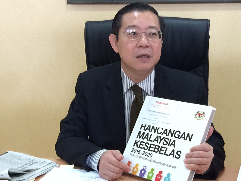 DAP secretary-general Lim Guan Eng complained that Penang was completely ignored in yesterdayu00e2u20acu2122s unveiling of the 11MP. u00e2u20acu201d Picture by Opalyn Mok