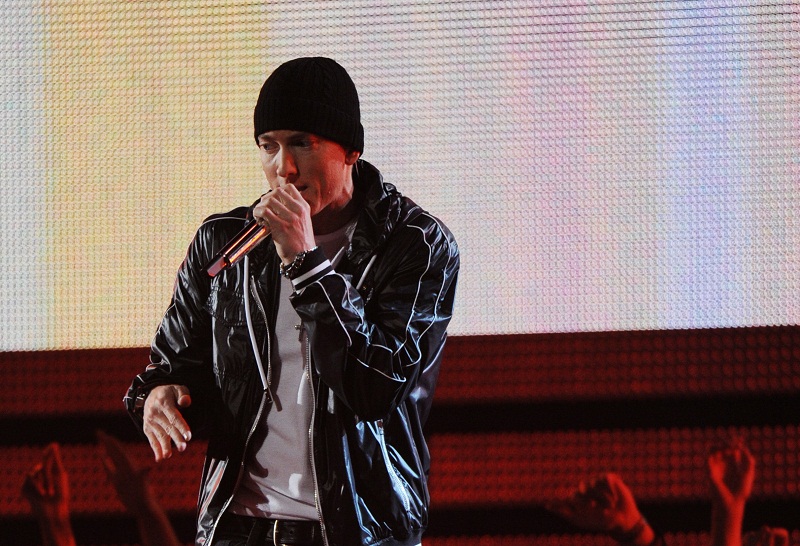 Eminemu00e2u20acu2122s track 'Phenomenal,' produced by DJ Khalil, serves as the soundtracku00e2u20acu2122s first single and can be heard in this Beats By Dre ad. u00e2u20acu201d AFP pic