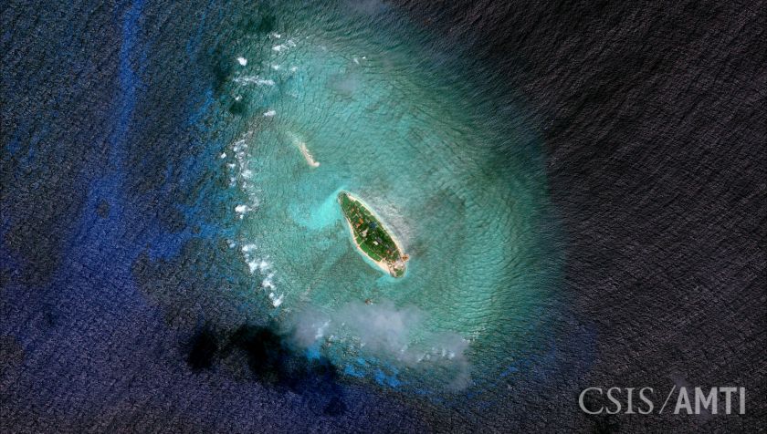 New satellite images show Vietnam has carried out significant land reclamation at two sites in the disputed South China Sea, but the scale and pace of the work is dwarfed by that of China, a US research institute said on May 7, 2015. u00e2u20acu2022 Reuters pic