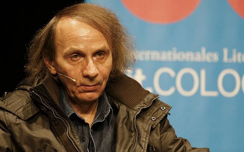 French author Michel Houellebecq sits on stage of the Schauspiel Koeln, the public theater of the western German city of Cologne January 19, 2015. u00e2u20acu201d Reuters pic