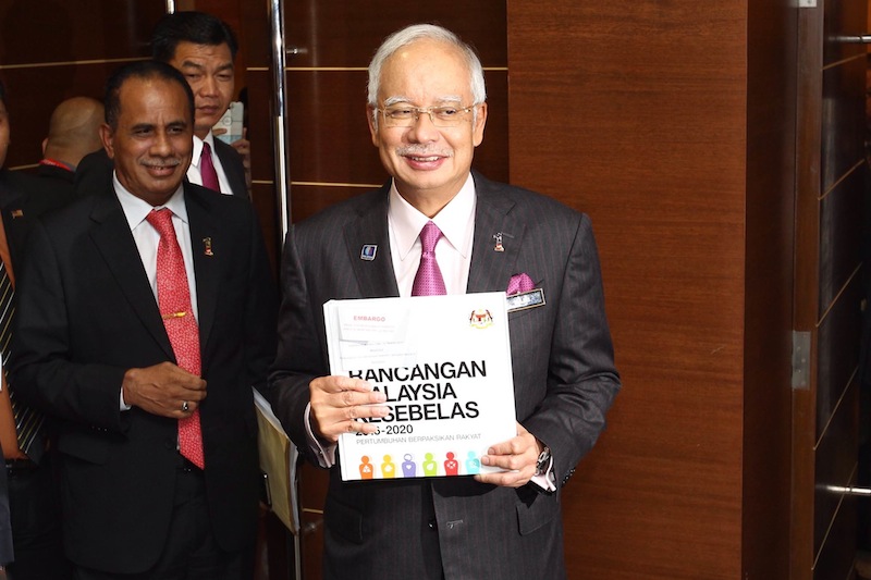 Najib Razak parliament, May 21, 2015. u00e2u20acu201d Picture by Saw Siow Feng