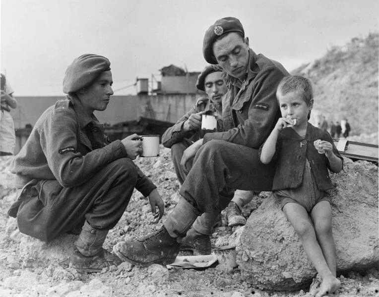 british soldiers n Athens. Greek calls for Germany to pay compensation for World War II have reached a new pitch since the onslaught of the debt crisis. u00e2u20acu201d File pic