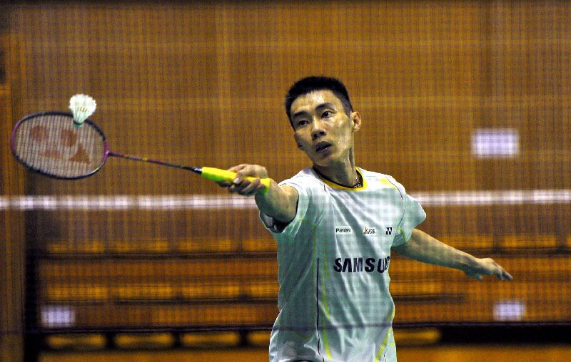 Datuk Lee Chong Wei training with the national squad at Juara Stadium May 1, 2015, first appearance after eight-month suspension for drug offence, which ended April 30, 2015. Bernama pic