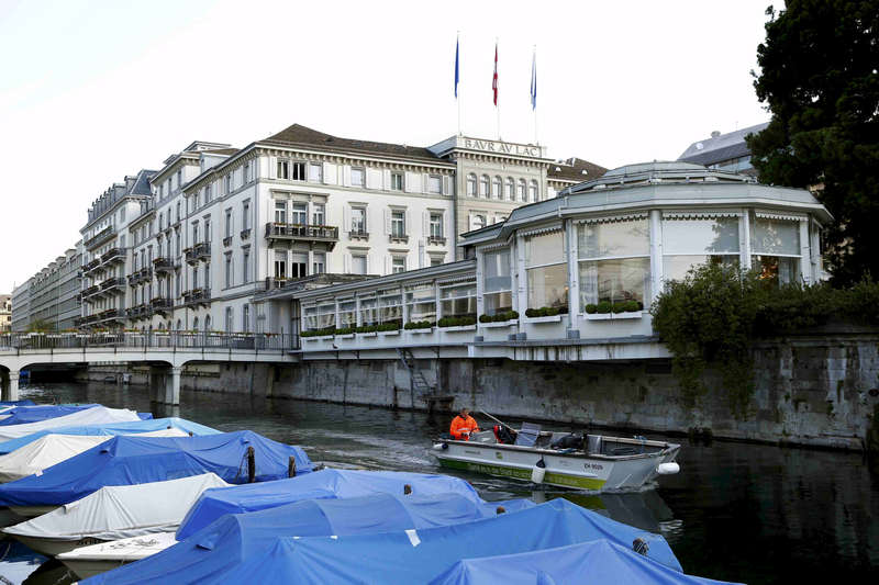 A general view of the Baur au Lac hotel in Zurich, Switzerland on May 27, 2015 when Swiss police raided and detained seven FIFA officials. u00e2u20acu201d Reuters pic
