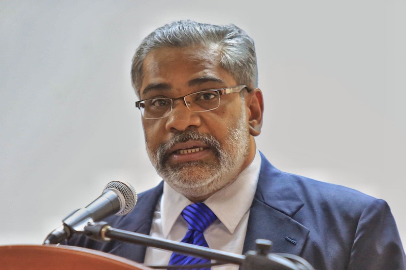 M. Ramachelvam, Co-Chairperson, Bar Council Task Force On IPCMC. u00e2u20acu201d Picture by Siow Saw Feng