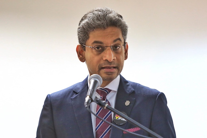 Steven Thiru, President, Bar Council. u00e2u20acu201d Picture by Siow Saw Feng