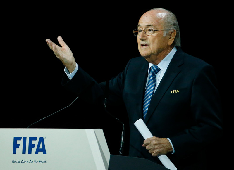 FIFA President Sepp Blatter speaks at the 65th FIFA Congress in Zurich, May 29, 2015. u00e2u20acu201d Reuters pic