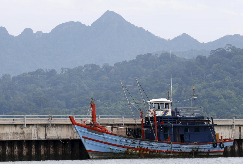 A boat that carried Rohingya migrants for three months is seen at Langkawi island, in the Malaysiau00e2u20acu2122s northern state of Kedah, Malaysia, May 12, 2015. u00e2u20acu201d Reuters pic