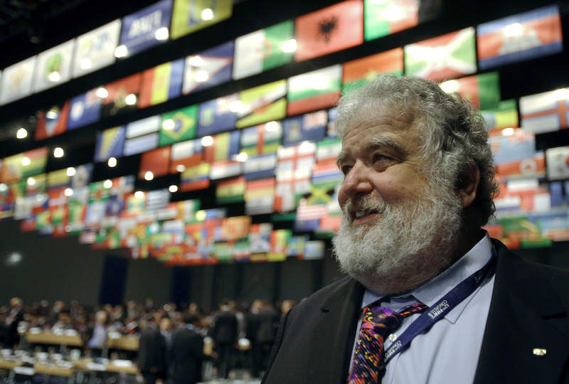 Chuck Blazer is seen in Hungexpo of Budapest on May 25, 2012 prior to the 62nd FIFA Congress meeting. u00e2u20acu201d AFP pic
