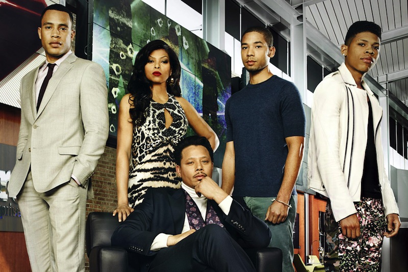 The stars of 'Empire' are Trai Byers and (from left), Taraji P. Henson, Terrence Howard, Jussie Smollett and Bryshere Gray.u00c2u00a0u00e2u20acu201d File pic