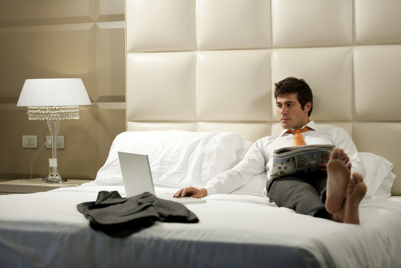 A new report reveals the best hotel chains for in-room wifi. u00e2u20acu201d AFP pic