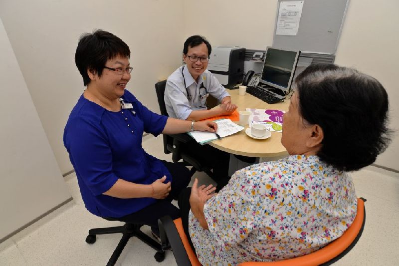 A programme piloted in Tan Tock Seng Hospital in 2009 now involves more than 1,400 facilitators including doctors, nurses, counsellors, medical social workers and administrative personnel.