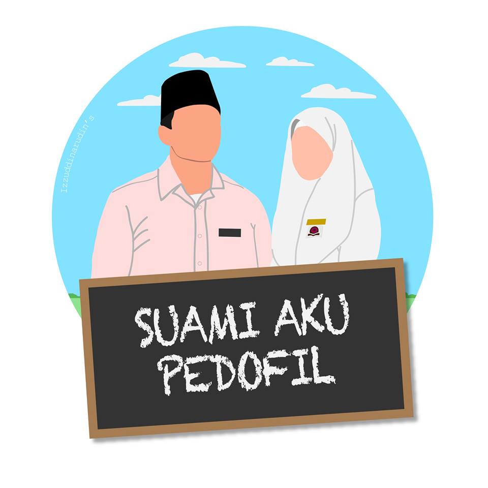 Clearly this should have been the real working title of 'Suami Aku Ustaz'. -- Picture by Izzuddin Arudin