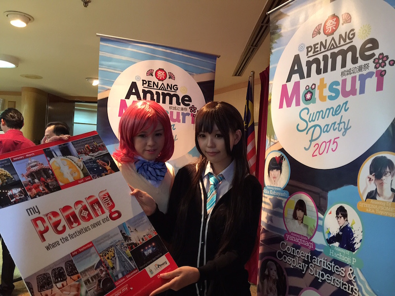 Catch Cosplay superstars like Angie (right) at the Penang Anime Matsuri Summer Party 2015 this weekend. u00e2u20acu201d Picture by Opalyn Mok