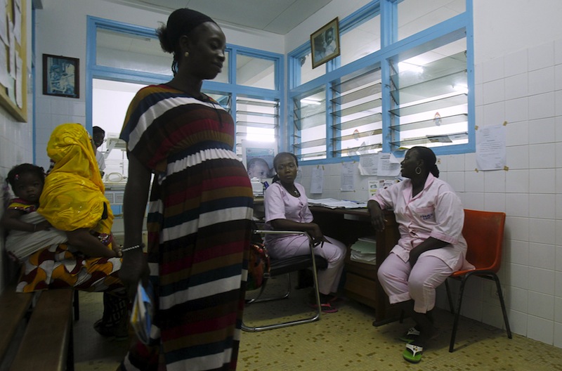 Midwives conduct consultations for pregnant women at the Treichville General Hospital during International Day of the Midwife in Abidjan May 5, 2015. u00e2u20acu201d Reuters pic