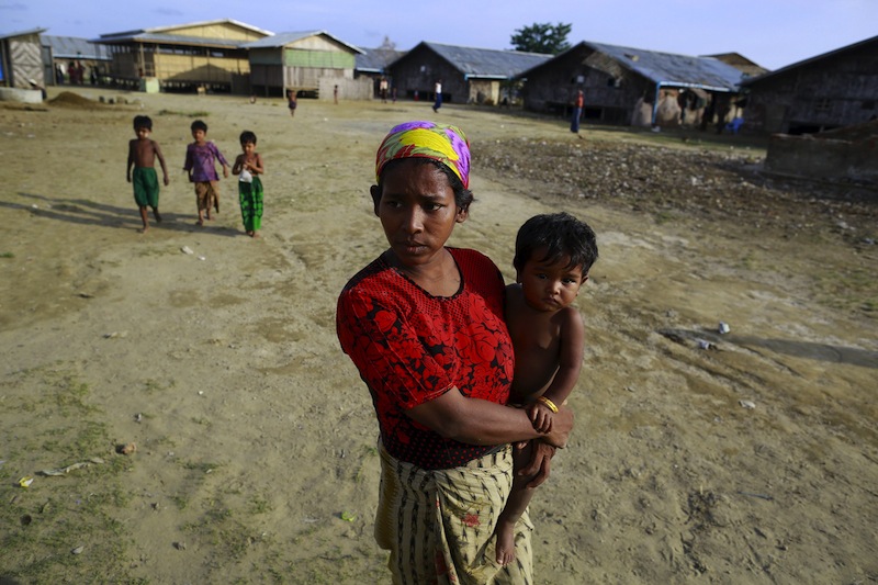 Roshida, a 25-year-old widow who was released from a human trafficking ship, is seen at a refugee camp outside Sittwe, Myanmar May 20, 2015. u00e2u20acu201d Reuters pic