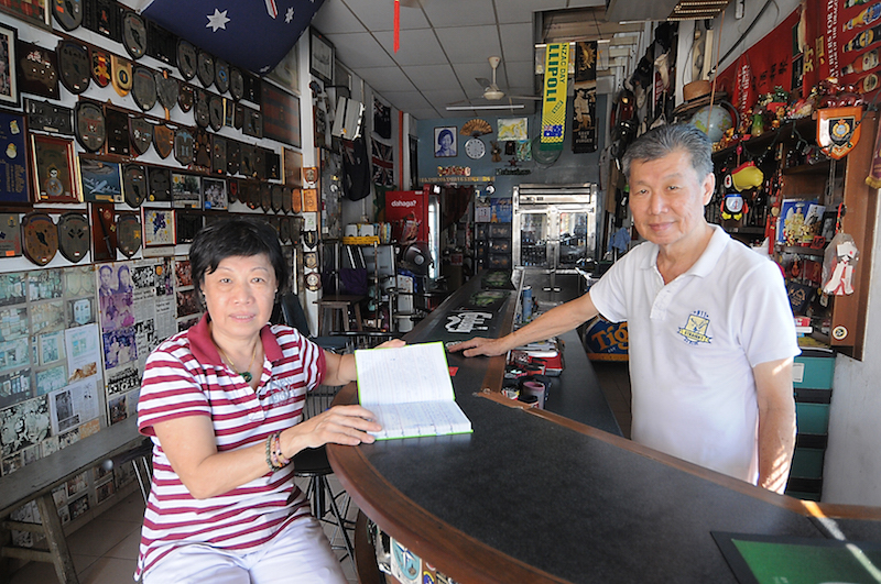 Siblings Jenny and Peter Tan run the Hong Kong Bar which used to be RAAF servicemenu00e2u20acu2122s favourite watering hole. u00e2u20acu201d Picture by KE Ooi