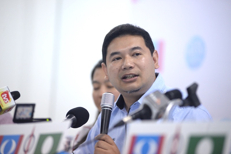 Rafizi accused BN of changing tactics that may involve bribing voters, May 4, 2015. u00e2u20acu201d Picture by K.E. Ooi