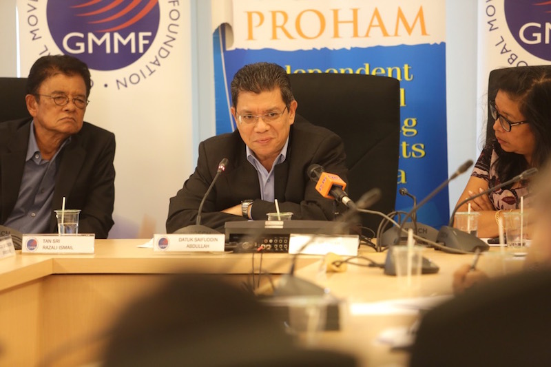 Datuk Saifuddin Abdullah. u00e2u20acu201d Picture by Choo Choy May