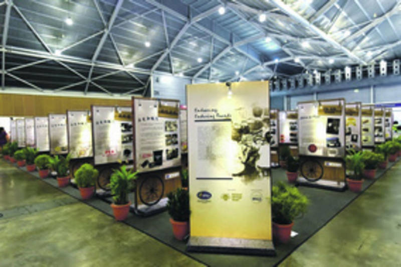 This year's theme for the Singapore Food Expo is 'historical '50s.' u00e2u20acu201d TODAY pic