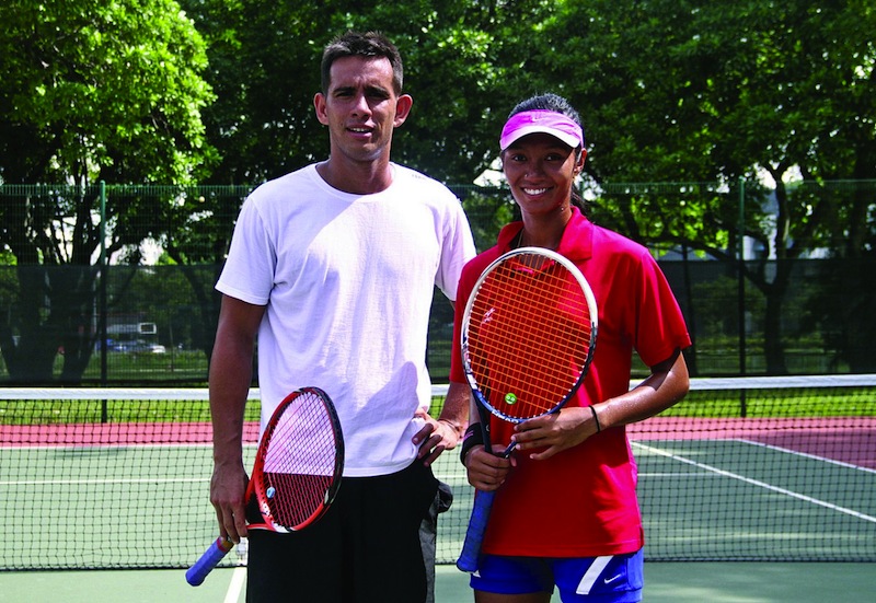 Roy Hobbs and Angeline Devi Devanthiran will represent Singapore in the upcoming 2015 SEA Games. u00e2u20acu201d TODAY pic