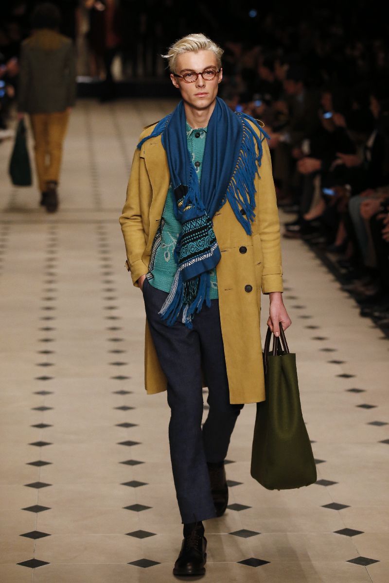 Burberry Prorsum, picking up from the final day of its Autumn/Winter 2015 London Collections: Men. — AFP pic