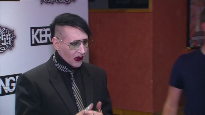 Shock rocker Marilyn Manson was the talk of the Kerrang! Awards in London on Thursday (June 11) as he was honoured for his lifetime achievement in music. u00e2u20acu2022 Reuters pic