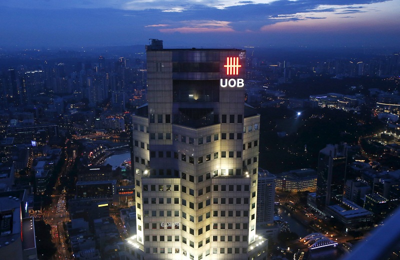 The United Overseas Bank (UOB) Plaza building is pictured in the central business district in Singapore. Picture released July 25, 2015. u00e2u20acu201d Reuters pic