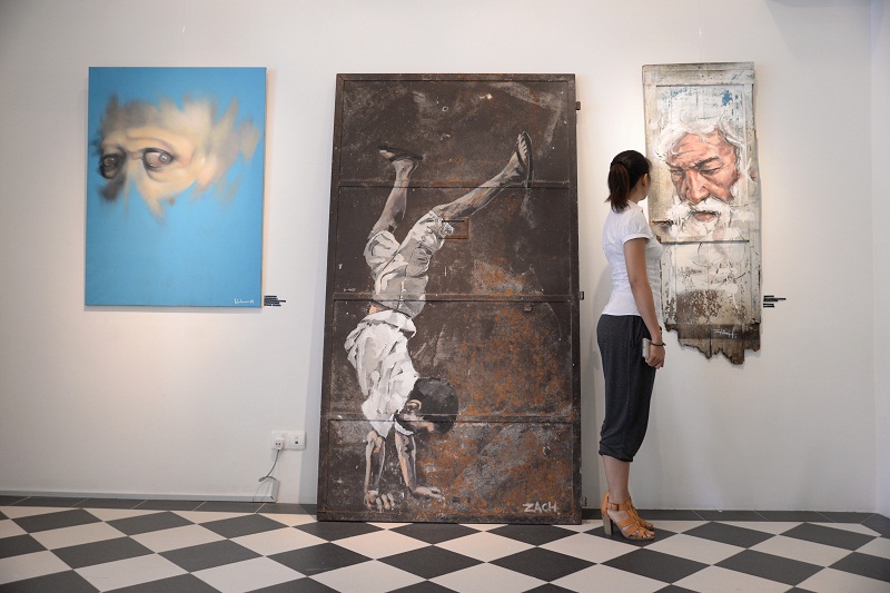 Ernest Zacharevic and Bibichun's masterpieces.