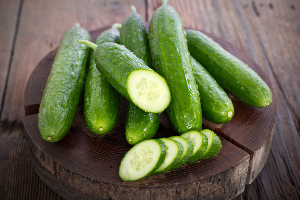 Cucumber contains 97per cent water and remains one of the best foods for helping prevent weight gain. u00e2u20acu201d AFP pic