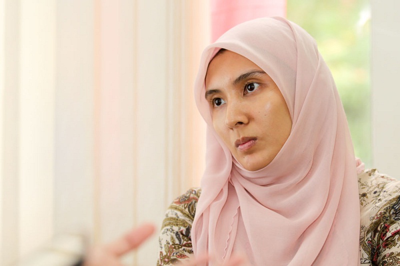 Lembah Pantai MP Nurul Izzah reacts during an interview with Malay Mail Online, July 14, 2015. u00e2u20acu201d Picture by Choo Choy Mayn