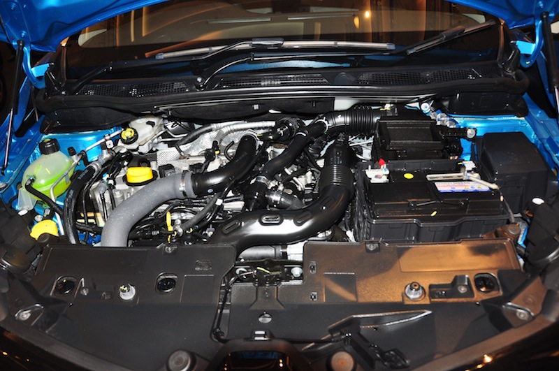 Renault Captur's 1.2 litre turbocharged engine. u00e2u20acu201d Picture by YS Khong