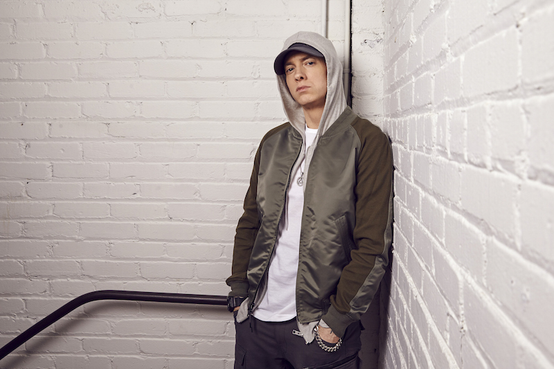An undated handout photo of Eminem at his studio. u00e2u20acu201d Picture by Jeremy Deputat via The New York Times