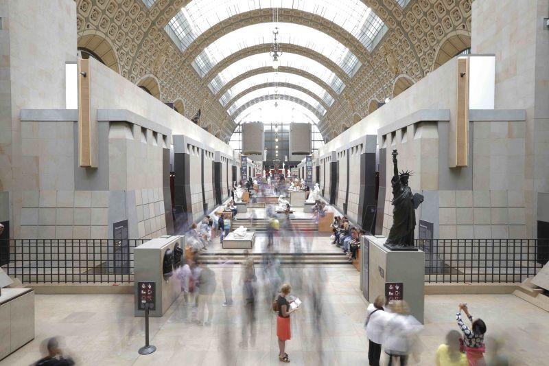 General view of people who visit the Musee du00e2u20acu2122Orsay in Paris, France, July 29, 2015. The national museum of the Musee du00e2u20acu2122Orsay opened in December 1986 and it displays collections of art from the period 1848 to 1914. u00e2u20acu201d Reuters pic