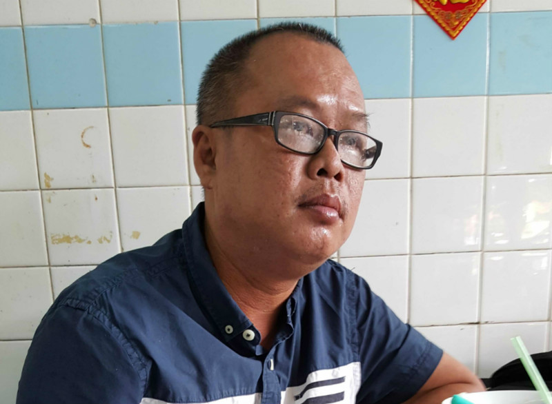 Lester Melanyi during an interview on July 16, 2015. u00e2u20acu201d Picture by Sulok Tawie