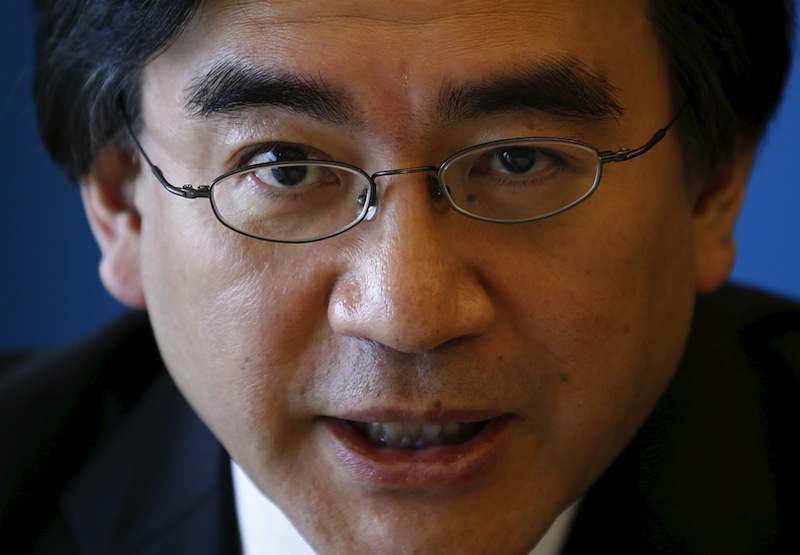 Nintendo Co's President Satoru Iwata speaks during an interview with Reuters in Tokyo in this May 8, 2014 file photo. u00e2u20acu201d Reuters pic