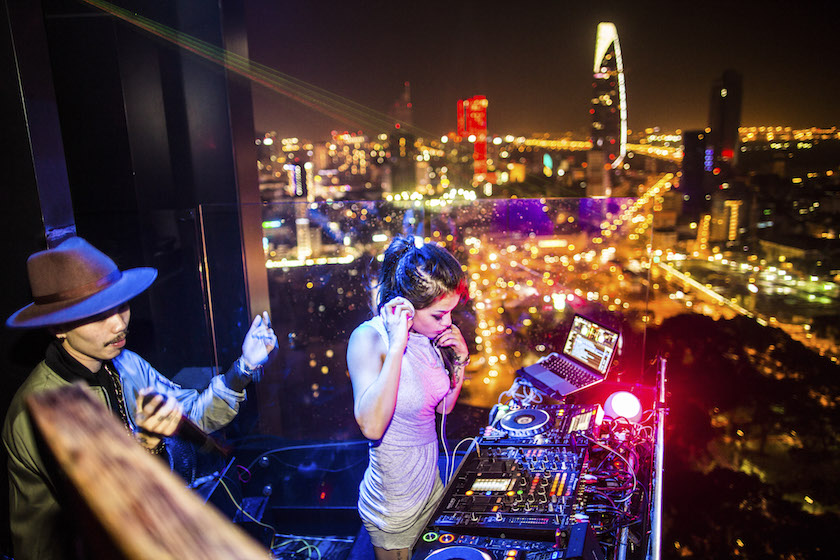 The bar Chill in Ho Chi Minh City July 10, 2015. u00e2u20acu201d Picture by Christian Berg/The New York Times