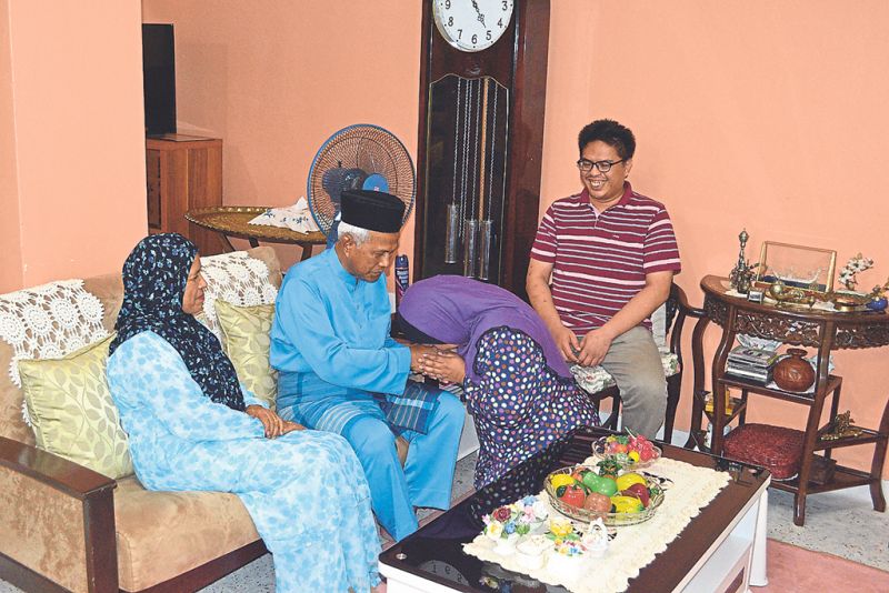 Ariffin is still gets a buzz talking about his career.u00e2u20acu201d Pictures by Tony Mariadass