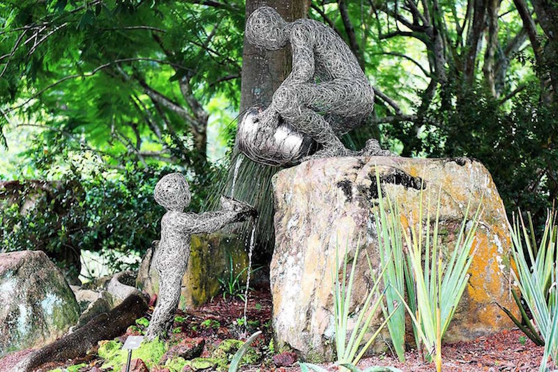 ‘Passing of Knowledge’ was created by local sculptor Victor Tan Wee Tar in 2003. — TODAY pic