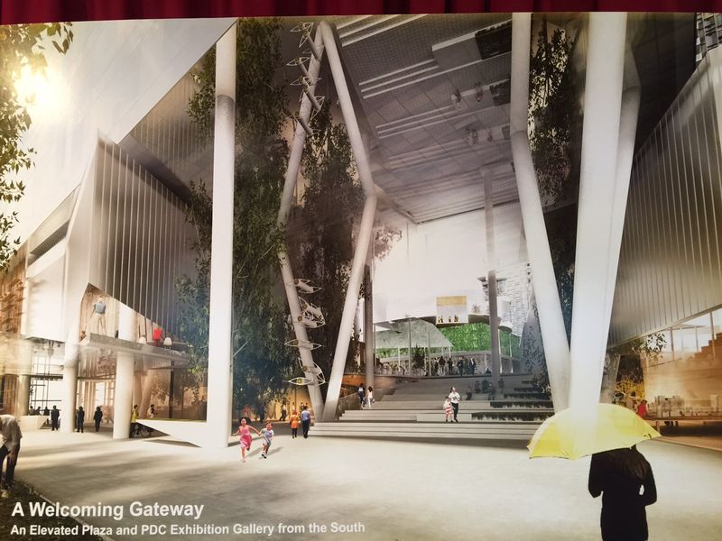 An artist's impression of the planned BPO Prime project.