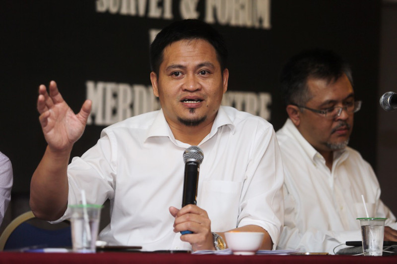 UKM's Dr Faisal Hazis (pic) also said Bersatu was only to serve as a platform to condemn Najib. — Picture by Choo Choy May