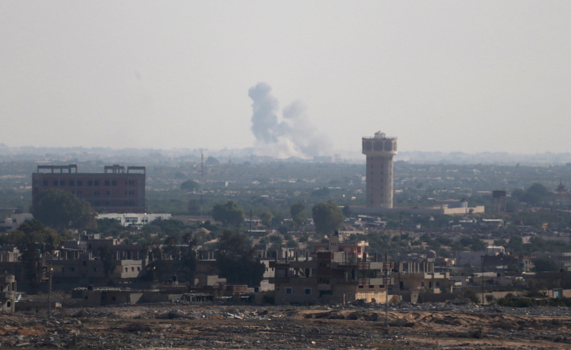Smoke rises in Egypt's North Sinai as seen from the border of southern Gaza Strip with Egypt July 1, 2015. u00e2u20acu201d Reuters pic