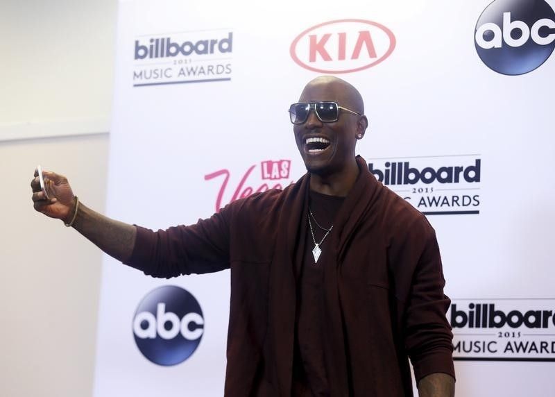 Tyrese Gibson poses backstage during the 2015 Billboard Music Awards in Las Vegas, Nevada May 17, 2015.  u00e2u20acu201d Reuters pic