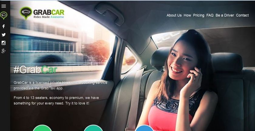 Singapore-based GrabCar got the jump on US rival Uber which is still submitting documents to comply with the Philippines' new regulations. u00e2u20acu201d AFP pic