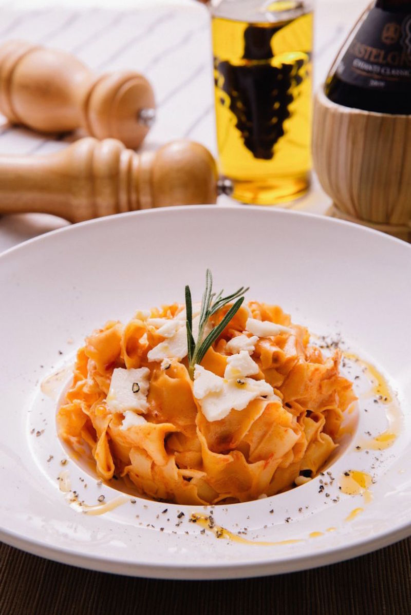 Capri’s pasta riccia all’ndjua is a speciality of Calabria in Italy’s extreme south. — TODAY pic