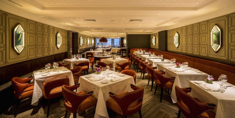 Osteria Art’s lush interior is reminiscent of a grand Old World Venetian restaurant and bar. — TODAY pic