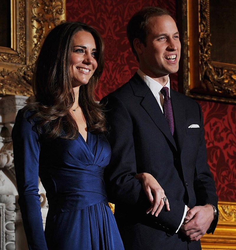 sachin and babi light blue dress Royal watchers rejoice! Kate Middleton's engagement dress back on sale